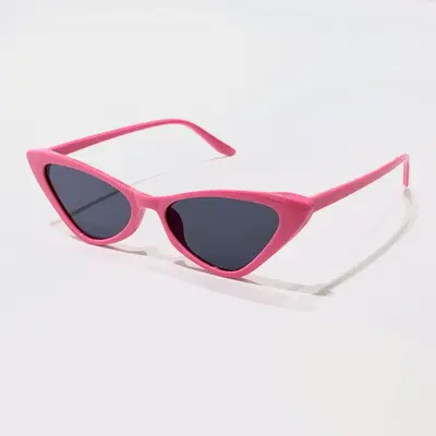 Damen-Cat-Eye-Sonnenbrille im Retro-Dreieck-Stil - 6