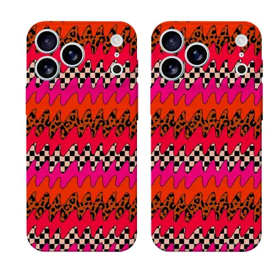 iPhone 17 Pro case, leopard print, punk style, 2-in-1, magnetic