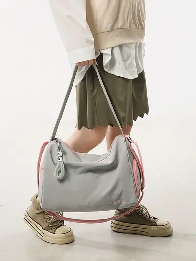 Sports Crossbody Bag Women Large Capacity Waterproof Travel Bag Couples Dry Wet Separation Yoga Swimming Fitness Bag Single Shoulder Bag