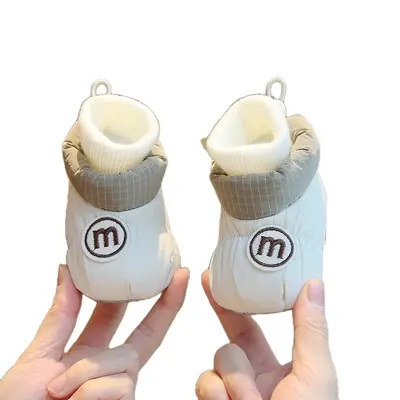 Babyschuhe 0-12 Monate mit weicher Sohle, Unisex