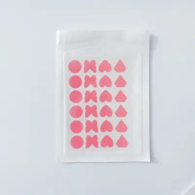 24-teilig spezialgeformte PE-Akne-Patches, hautfreundlich - 10