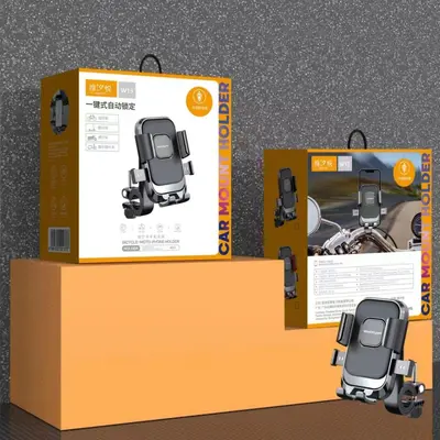 Phone Navigation Mount for E-Scooter and Motorcycle, Anti-Vibration - 8