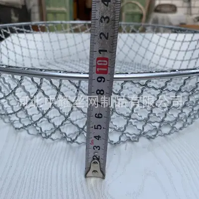Round Garden Sieve, Thickened Galvanized Wire Mesh for Sand Filtering