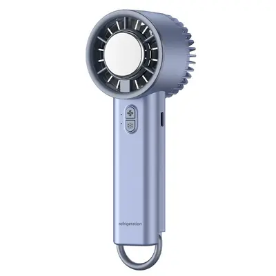 Wiederaufladbarer Handventilator mit Halbleiterkühlung, lange Akkulaufzeit