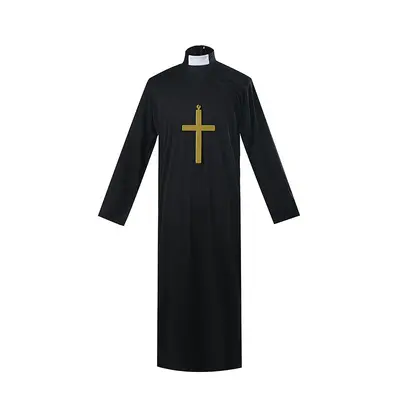 Halloween Adult Men's Missionary Pastor Costume