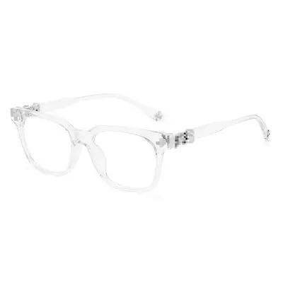 Ultra-Light Anti-Blue Light Plain Lens Retro Black Frame Unisex Glasses - 10