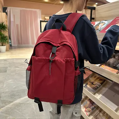 Men's and Women's Lightweight Waterproof Multi-Pocket Backpack, Large Capacity - 4