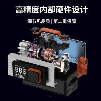 跨境车载充气泵应急启动电源一体机大容量汽车充电宝搭电打火神器