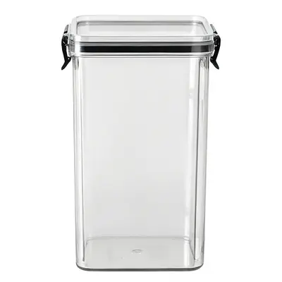 Food-grade transparent plastic lid square thickened storage jar, sealed grain storage jar