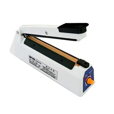Hand Press Plastic Sealing Machine, Models 100, 200, 300, for Food Film Bags - 9