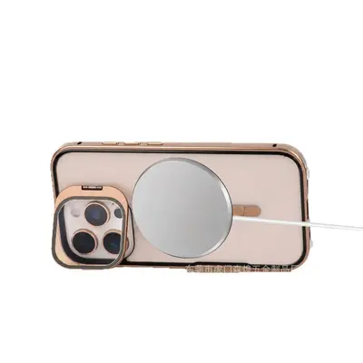 iPhone 18 Pro Max manyetik lens standı telefon kılıfı