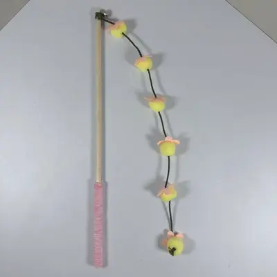 İnteraktif Kedi Oyuncağı Seti, Çanlı Peluş Şerit Kedi Çubuğu - 10