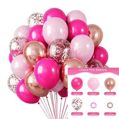 12 İnç Pullu Konfeti Balon Seti, 30 Adet, Parti Dekorasyonu - 13