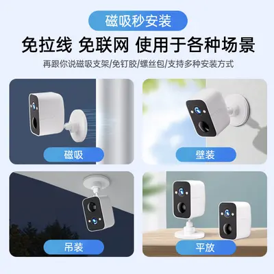Wireless door camera, 4G connection