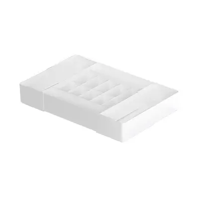 Underwear storage box, compartmented storage box, telescopic 3-in-1 bra, underwear and sock storage box, home storage organizer