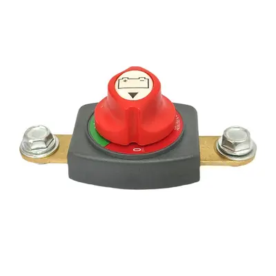 Brass Battery Terminal Disconnect Switch, High Current, Car Modification - 10