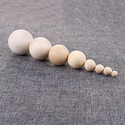 Gözeneksiz ahşap boncuklar, lotus ağacı yuvarlak ahşap toplar, doğal kütükler, el yapımı DIY aksesuarlar, masif ahşap boncuklar, ahşap oyuncaklar üreticisi