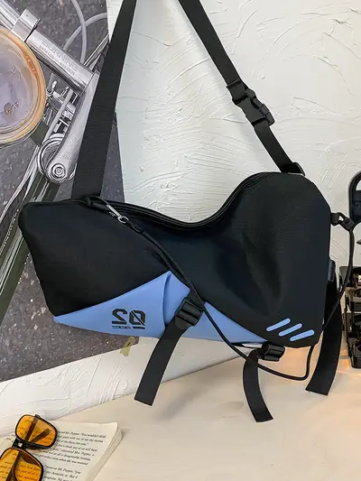 2026 Spring New Collection High-Value Large-Capacity Single-Shoulder Utility Messenger Bag Student Casual INS Japanese Style Crossbody Sling Bag