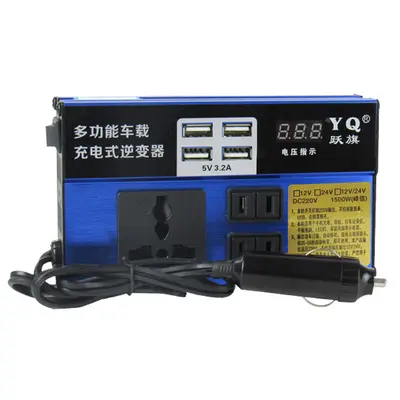 Araç invertörü 12V/24V - 220V, yüksek güçlü - 5