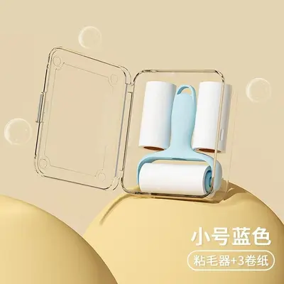 Portable lint roller drum, handheld hair remover - 7