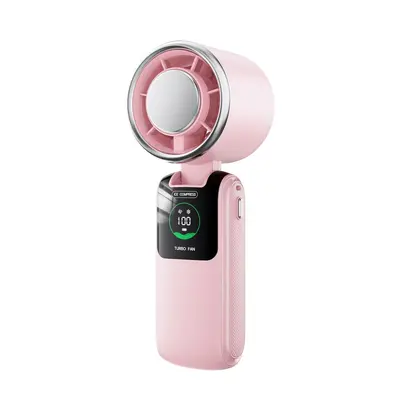 Foldable Handheld Mini Fan with USB Charging and Semiconductor Cooling, Portable - 10