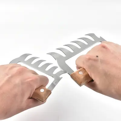 Ayı Pençeli Et Ayırıcı Çok Fonksiyonlu BBQ Mangal Aracı