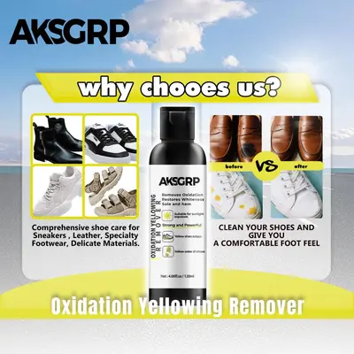 AKSGRP Shoe Sole Yellowing Remover and Whitening Agent - 5