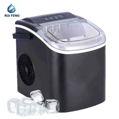 Small Ice Maker 1.2L, Mini Round Ice Ball Machine for Home and Office - 3