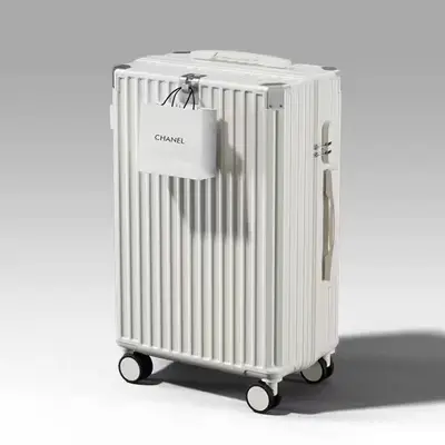 20-Inch Carry-On Suitcase with Combination Lock, Large Capacity - 12