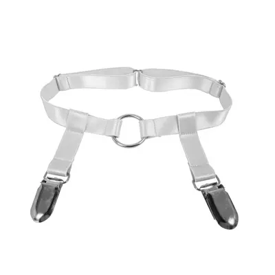 Adjustable Elastic Garter Thigh Strap Stocking Clips, 14 Colours - 6