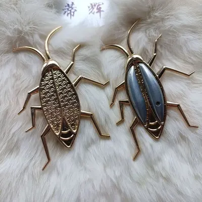 Brosche im chinesischen Cloisonné-Stil, DIY Haarschmuck-Material