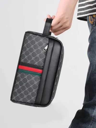 SH199 Men's Clutch Bag, Multifunctional Large Capacity Underarm Bag