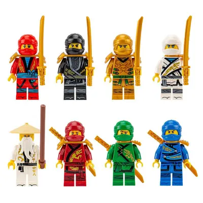 Ninja Building Block Figures, Small Particle Educational Building Block Toys - 2