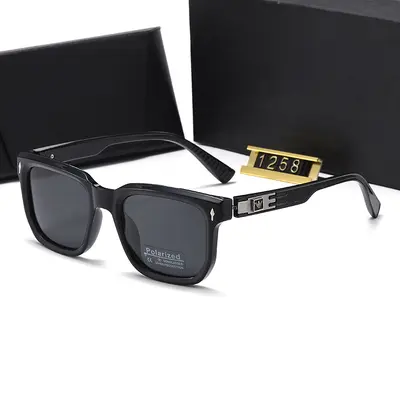 Sonnenbrillen Neukollektion Metallrahmen polarisiert Herrenmodell Outdoor-Sonnenbrille minimalistisch Luxus-Rahmen hochwertig Blendschutz-Sonnenbrille - 7