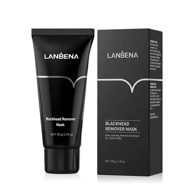 LANBENA 蓝蓓娜黑头鼻膜支装50g撕拉面膜鼻贴remove blackheads