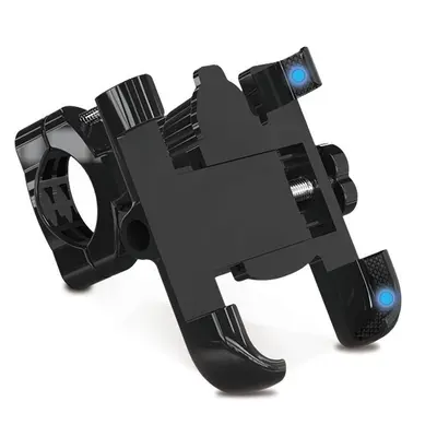 Aluminum Alloy Bicycle and Motorcycle Phone Holder for Navigation - 5
