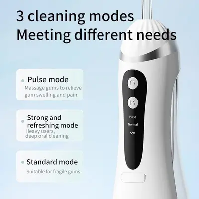 Electric Water Flosser, Rechargeable, Portable, Tartar Removal - 3