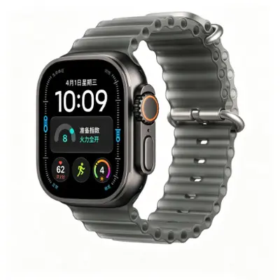 Ocean S12 Silicone Strap for Apple Watch 11, iWatch 6-10, SE, Ultra 4 - 7