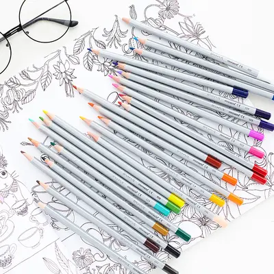 Munami Oil-Based Colored Pencils 12-48 Colors, Model 07029