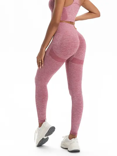 High-Stretch Yoga Pants, High Waist, Tummy Control, Quick-Dry - 6