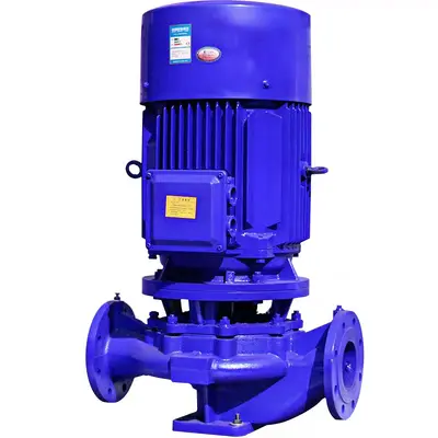 ISRGH Gusseisen-Vertikal-Rohrleitungskreiselpumpe ISW einstufige Warmwasser-Umwälzpumpe