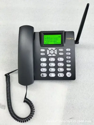F317 2G GSM sabit hat telefon, çift SIM, FM radyo, yaşlılar için - 13
