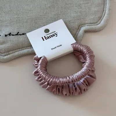 Kore tarzı saten saç bağı seti, ipek hissi, yüksek esneklikli - 8