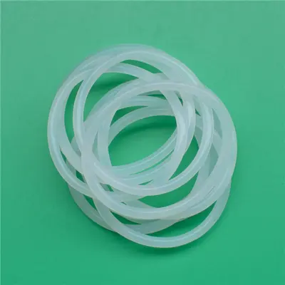 Gıda sınıfı şeffaf silikon O-ring, flor kauçuk ve nitril kauçuk conta