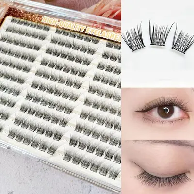 Baby Curl Small Pearl False Eyelashes, Lightweight, Long-Lasting - 11