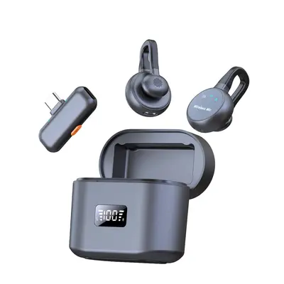Cross-border Wireless Lavalier Microphone with Charging Case S18 Mobile Phone Live Streaming Radio Noise Reduction Lapel Microphone - 12