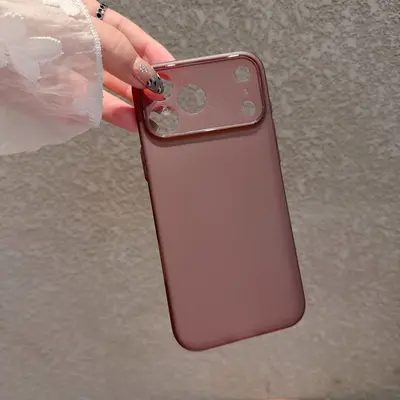 Matte ultradünne TPU-Schutzhülle für iPhone 18 Pro