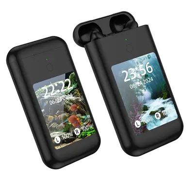 A98 BOX Bluetooth Earbuds Power Bank with 2.8 Inch Display 3-in-1 - 7