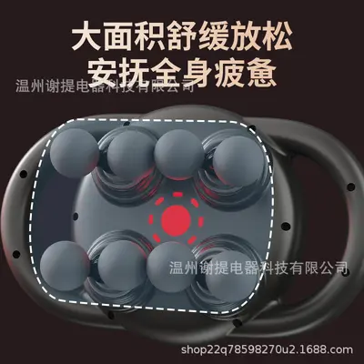 8-Head Rechargeable Massage Gun, Silent Electric Muscle Massager - 4