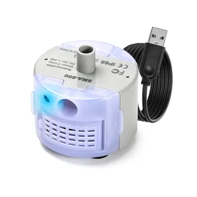 Ultra-Quiet USB DC Pet Water Fountain Pump, Cylindrical Replacement Part - 7